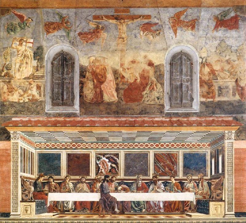 Andrea del Castagno Last Supper and Stories of Christ's Passion oil painting image